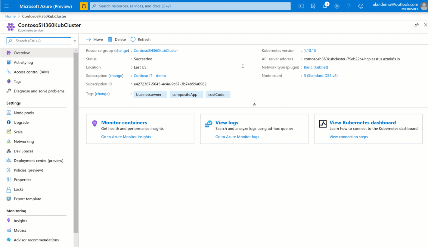 An example of built-in best practices